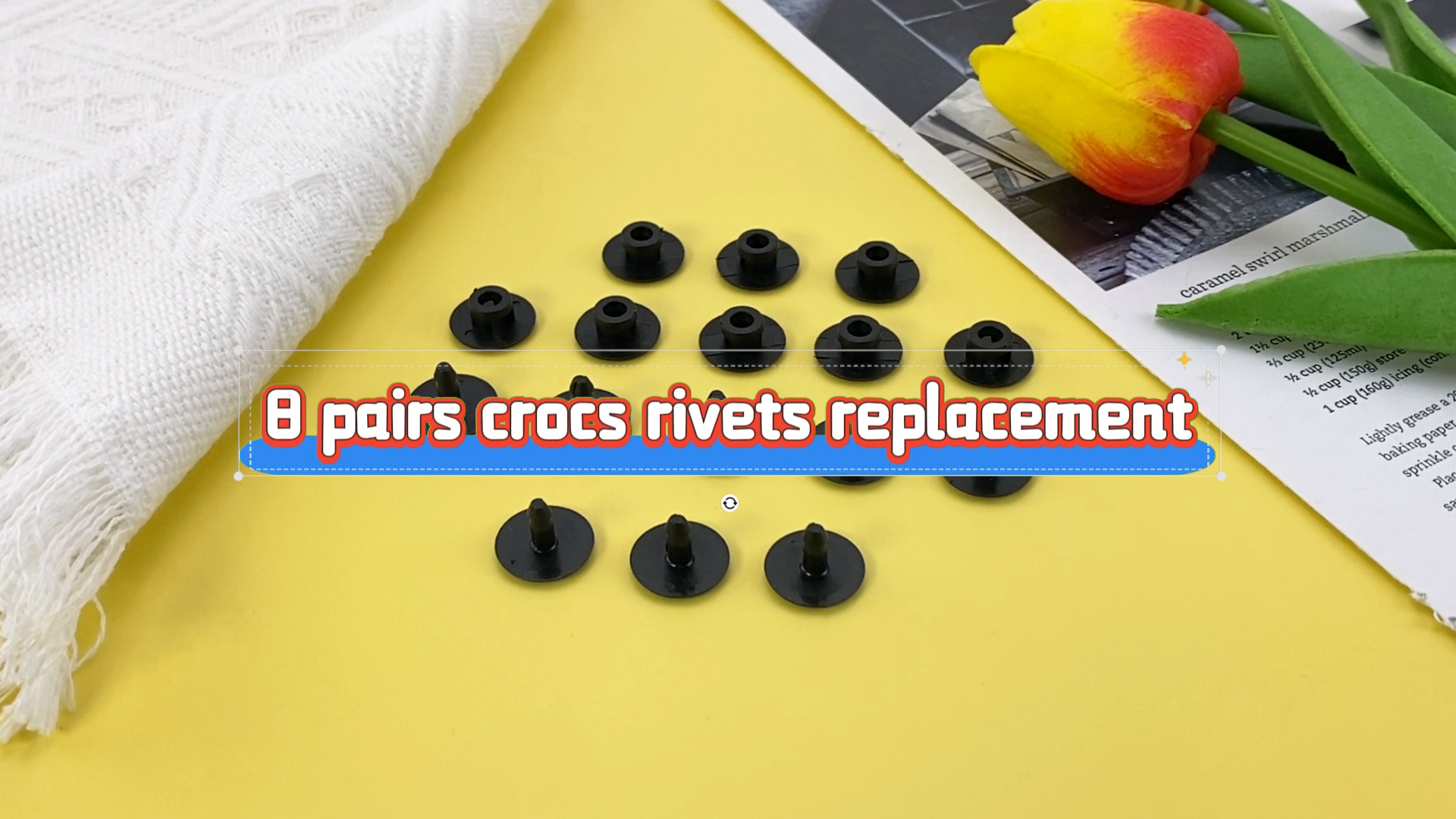 Amazon.com: Deshionew 8 Sets Replacement Rivets, Clogs Shoe Strap